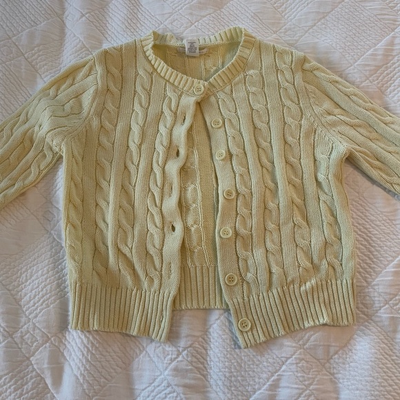 TILLY’S/FULL TILT ~ yellow cardigan ~ cable knit sweater - Picture 2 of 3